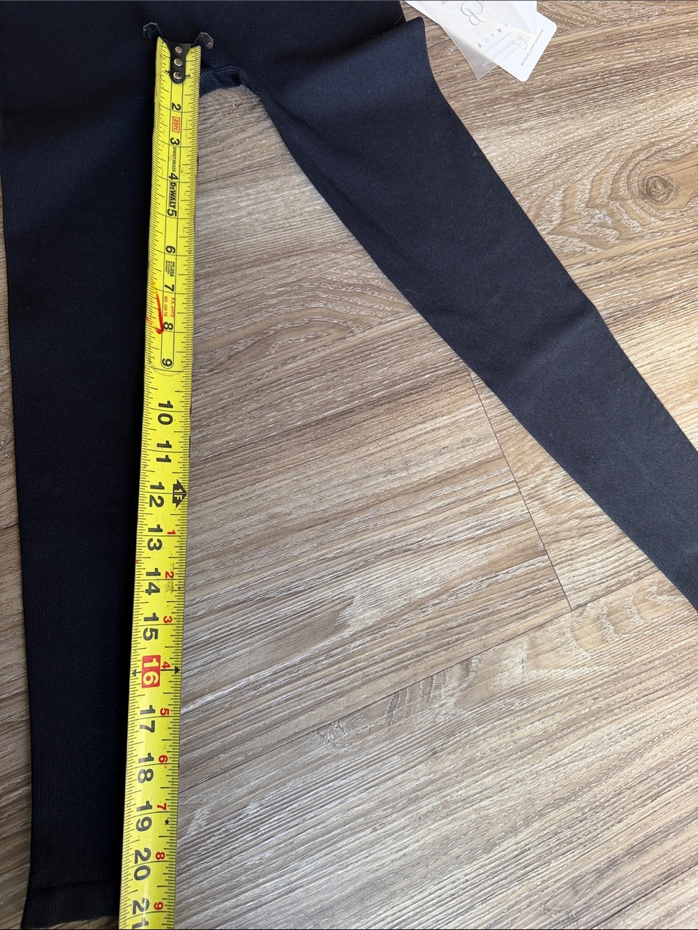 NWT Bombshell Black High Waist Leggings Size: S - Picture 6 of 8